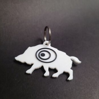 Portachiavi 3D – Sagoma Cinghiale