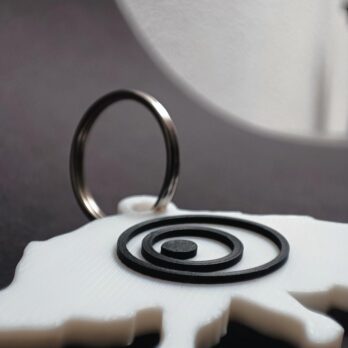 Portachiavi 3D – Sagoma Cinghiale