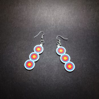 Orecchini Targa Tripla Indoor